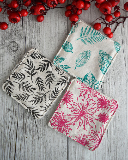 Set pad struccanti in spugna di bambù