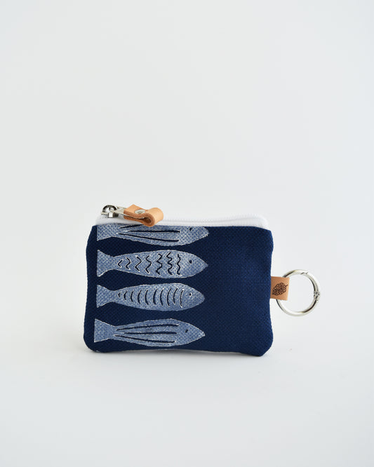 Mini pochette - porta tessere con moschettone PASSIFLORA