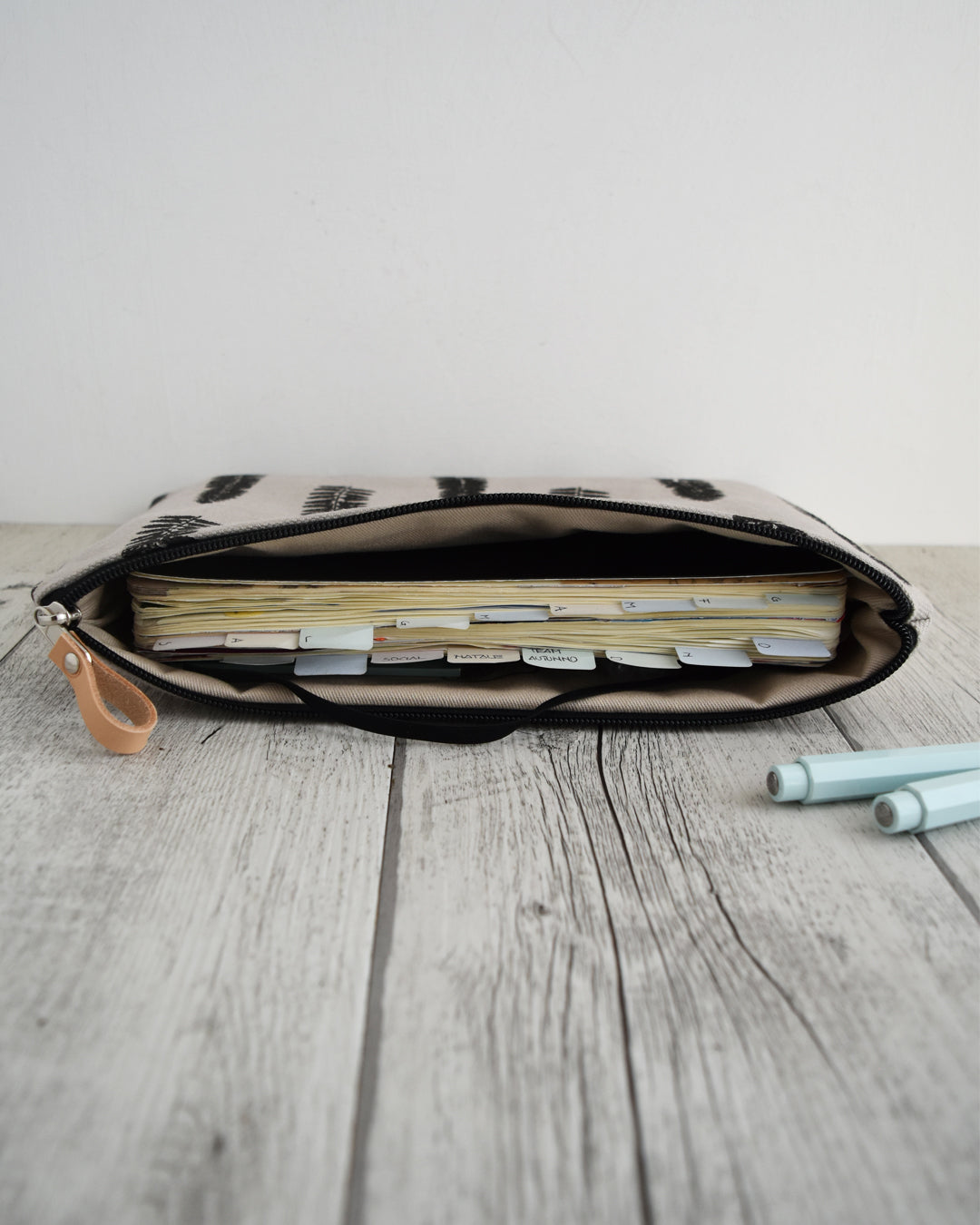 Pochette maxi porta bullet journal VANIGLIA