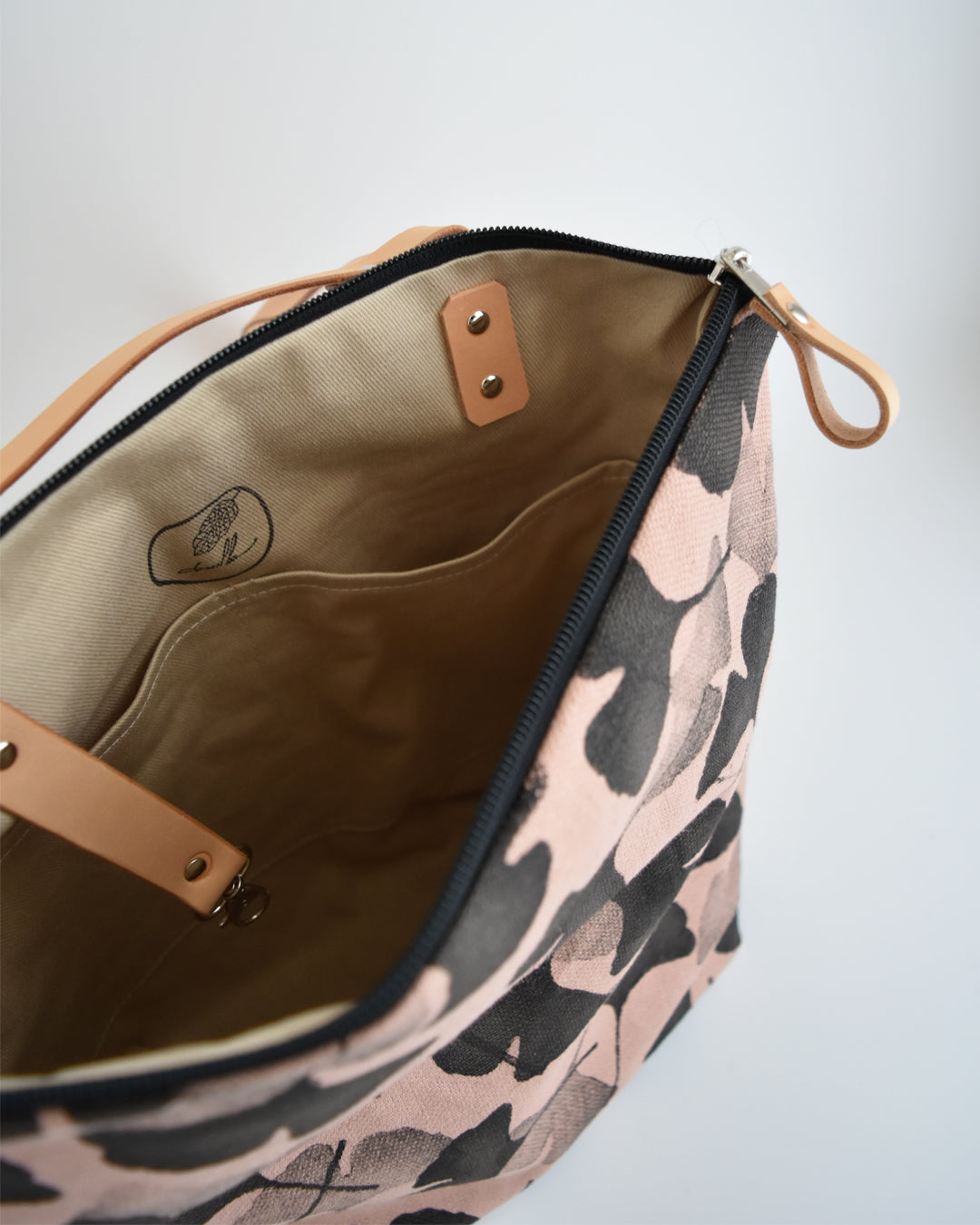 Zaino borsa CACTUS rosa antico gingko