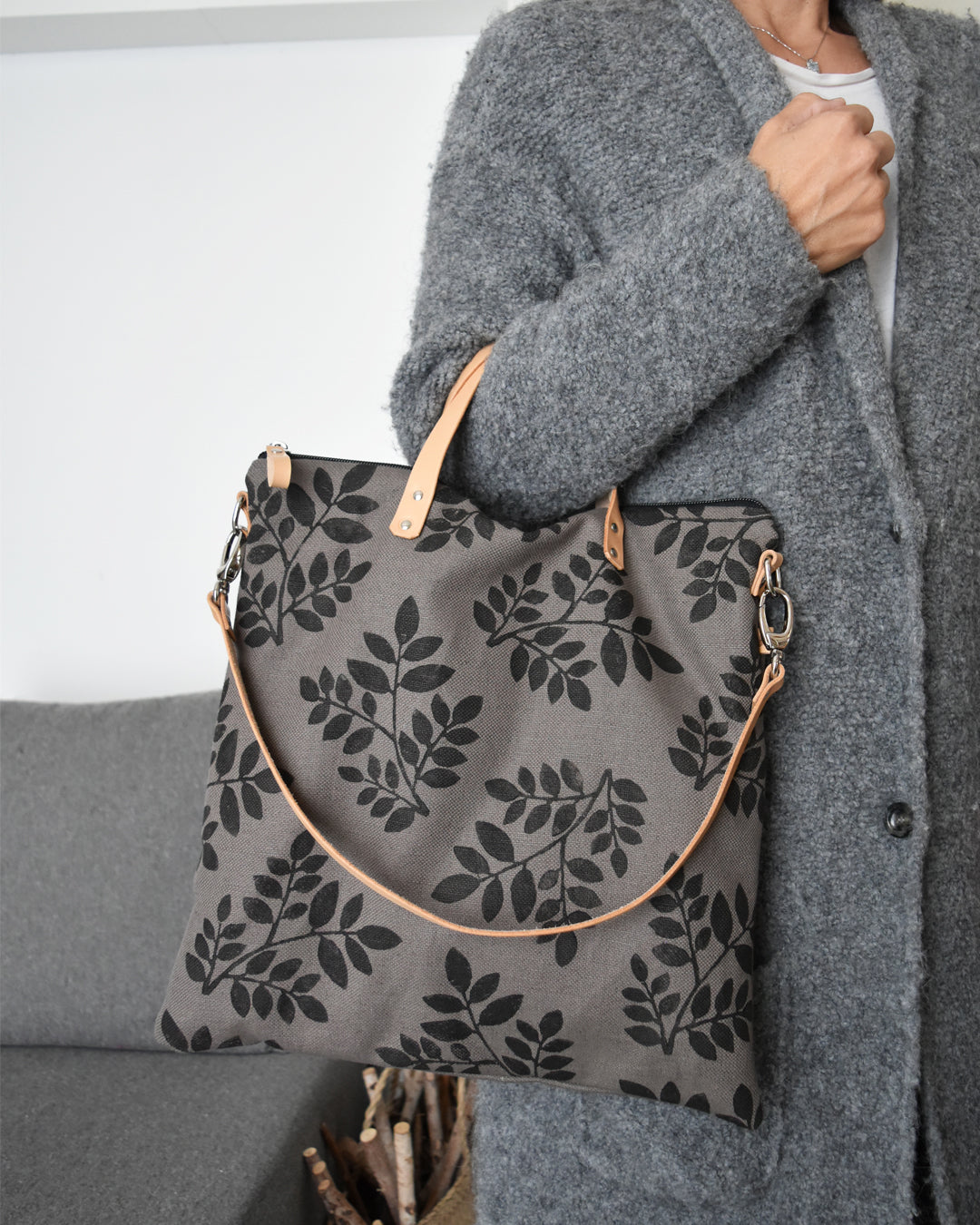 Borsa a mano QUADRIFOGLIO