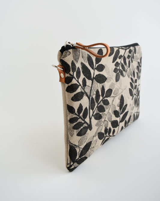 Pochette grande CHENZIA - avena foliage doppio