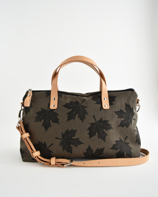 Borsa bauletto CANNELLA con tracolla