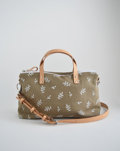 Borsa bauletto CANNELLA con tracolla