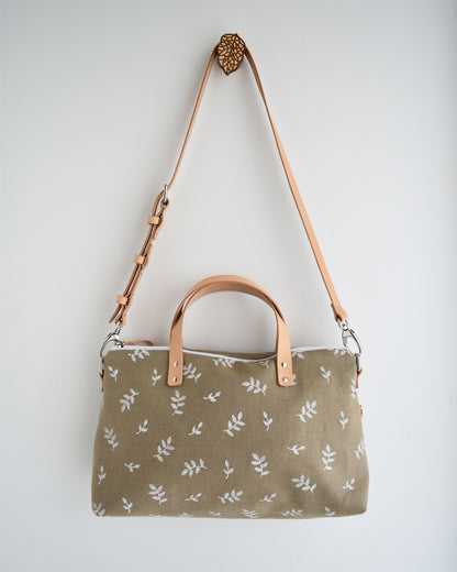 Borsa bauletto CANNELLA con tracolla