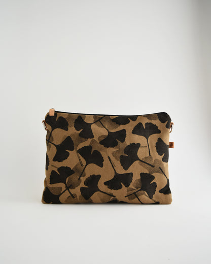 Pochette maxi VANIGLIA - caramello gingko