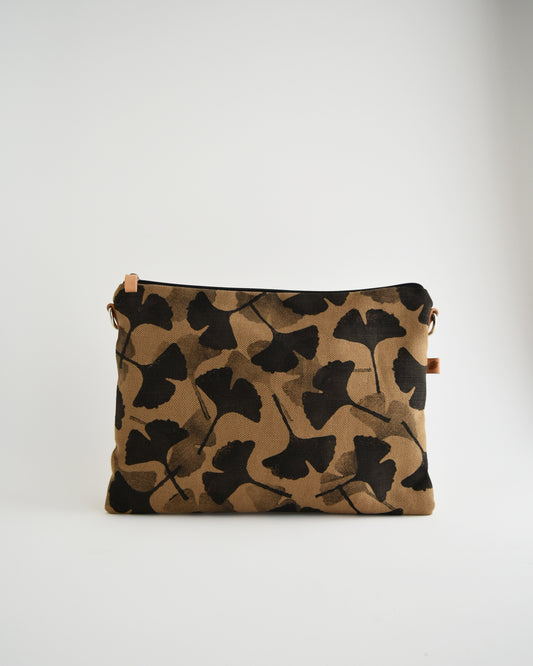 Pochette maxi VANIGLIA - caramello gingko