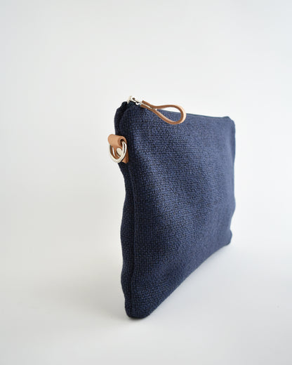 Pochette maxi VANIGLIA - essenziale blu
