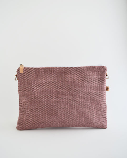 PRE - ORDINE Pochette maxi VANIGLIA - essenziale rosa