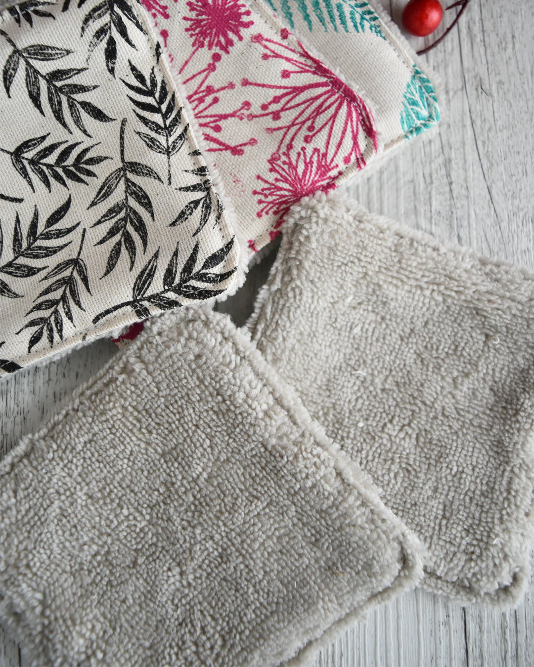 Set pad struccanti in spugna di bambù