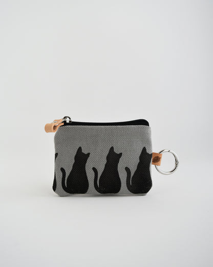 Mini pochette - porta tessere con moschettone PASSIFLORA