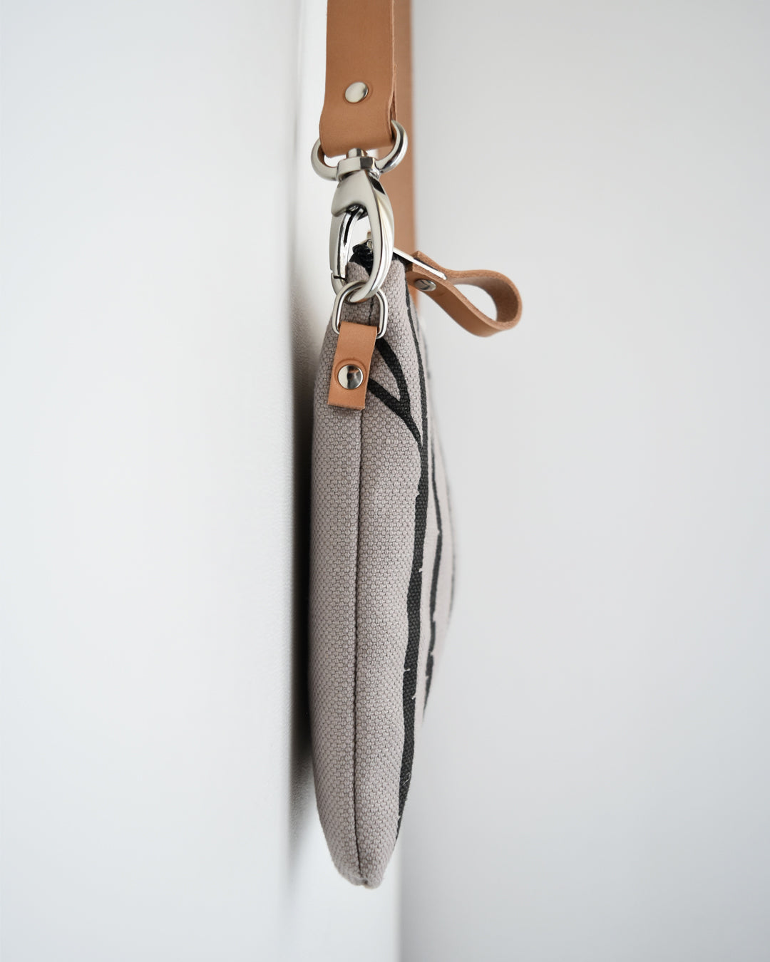 Tracollina GELSOMINO beige con stampa bosco