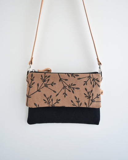 Borsa doppia a tracolla CAMELIA