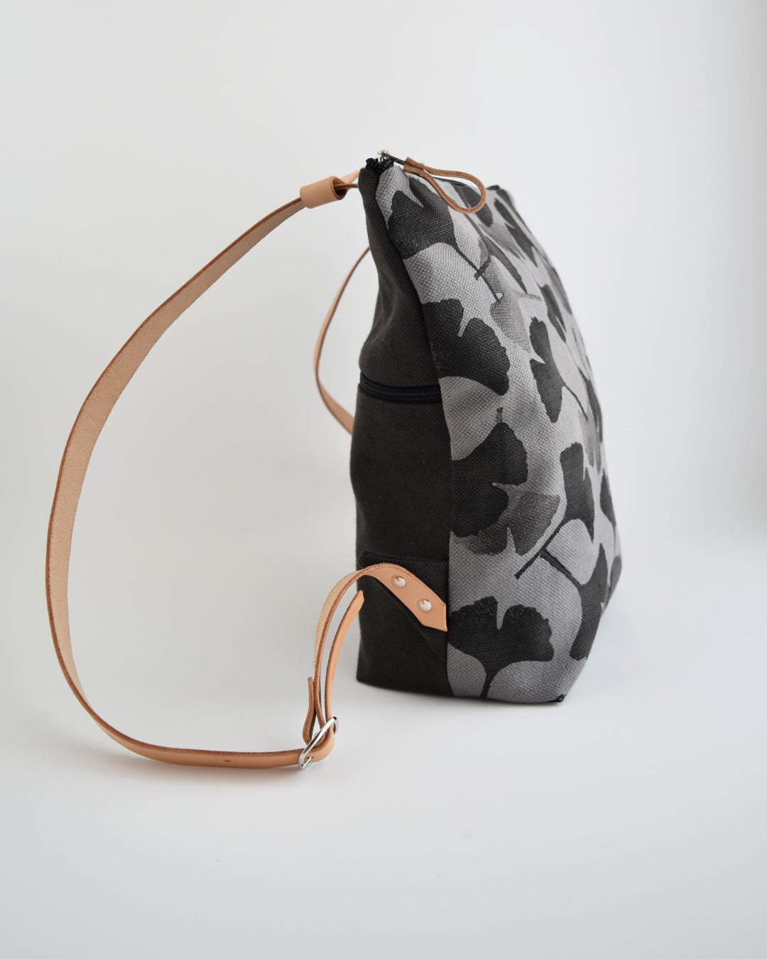 Zaino borsa CACTUS grigio azzurrino gingko