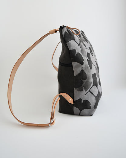 Zaino borsa CACTUS grigio azzurrino gingko