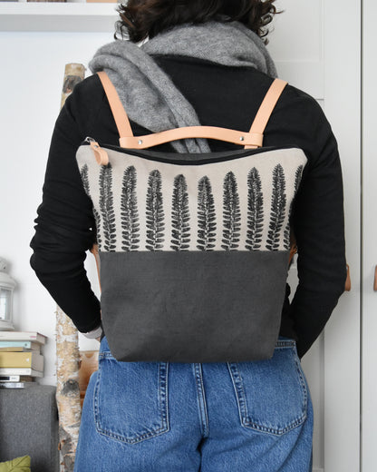 Zaino borsa CACTUS avena felce