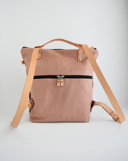 Zaino borsa CACTUS rosa antico gingko