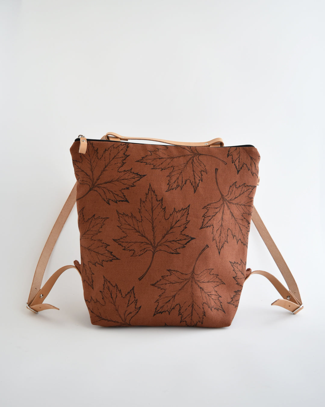 Zaino borsa CACTUS ruggine stampa acero
