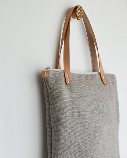 Borsa QUADRIFOGLIO - essenziale beige
