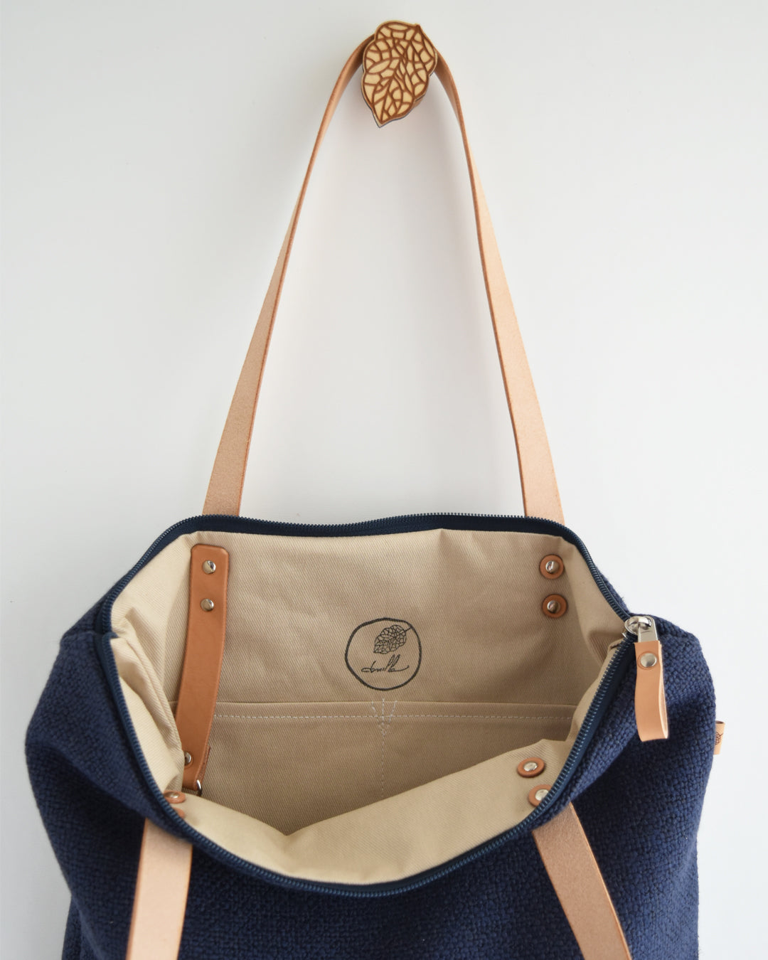 PRE - ORDINE Borsa QUADRIFOGLIO - essenziale blu