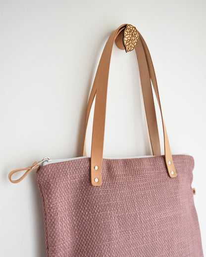 Borsa QUADRIFOGLIO - essenziale rosa