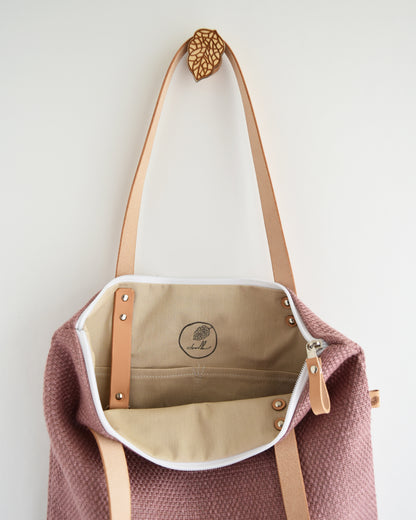 Borsa QUADRIFOGLIO - essenziale rosa