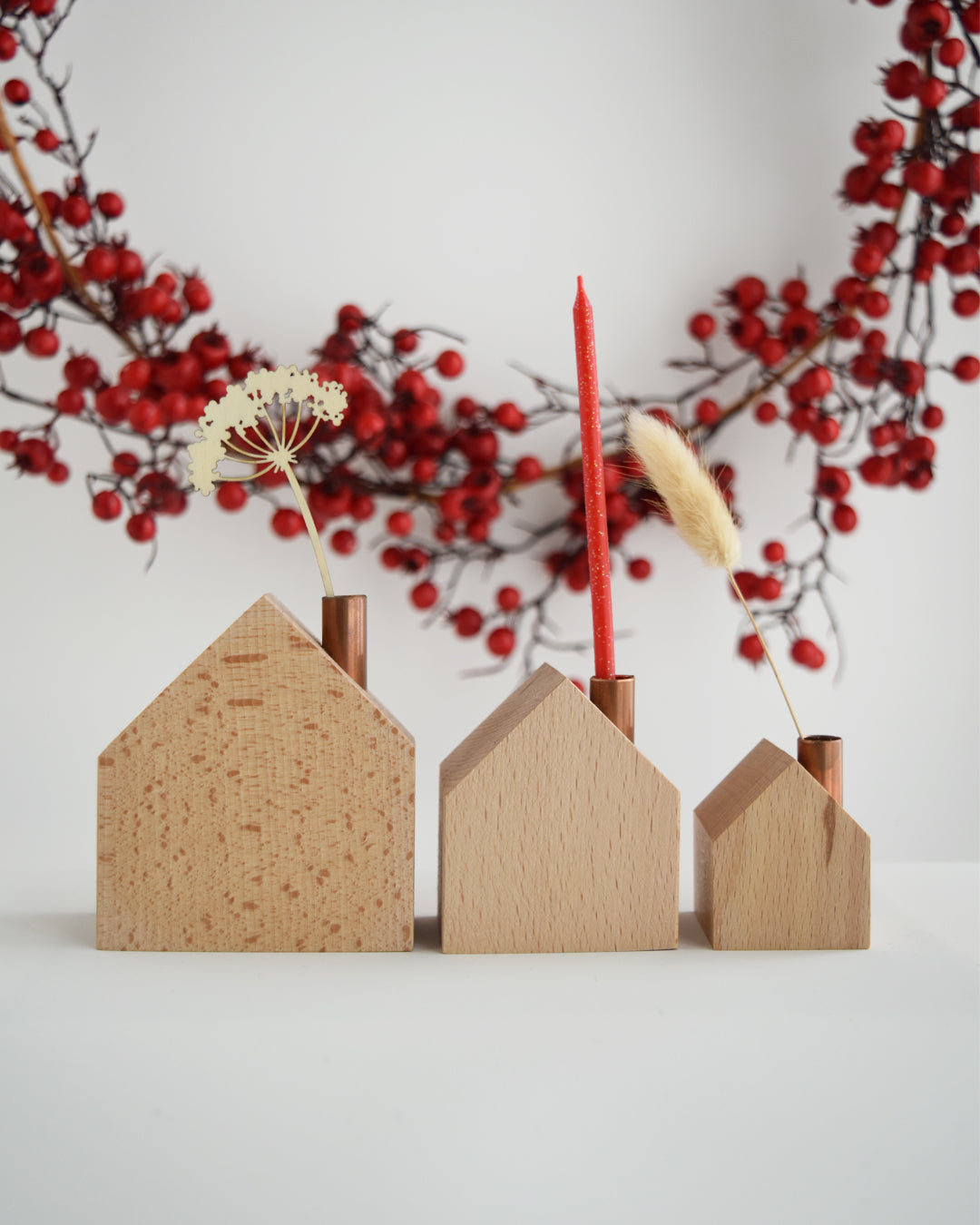 Set La Faggeta - 3 casette in legno