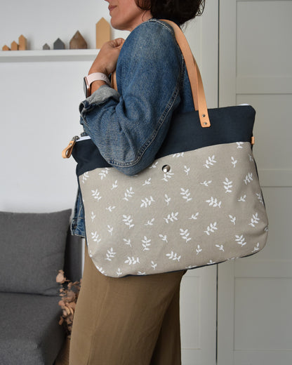 Borsa a spalla CICLAMINO