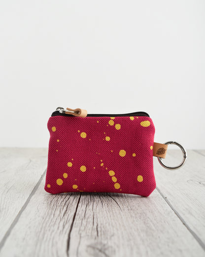 Mini pochette - porta tessere con moschettone PASSIFLORA