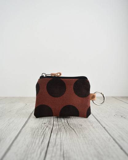 Mini pochette - porta tessere con moschettone PASSIFLORA