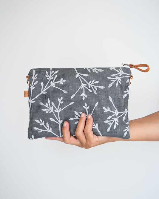 Pochette grande CHENZIA - balena bacche bianche