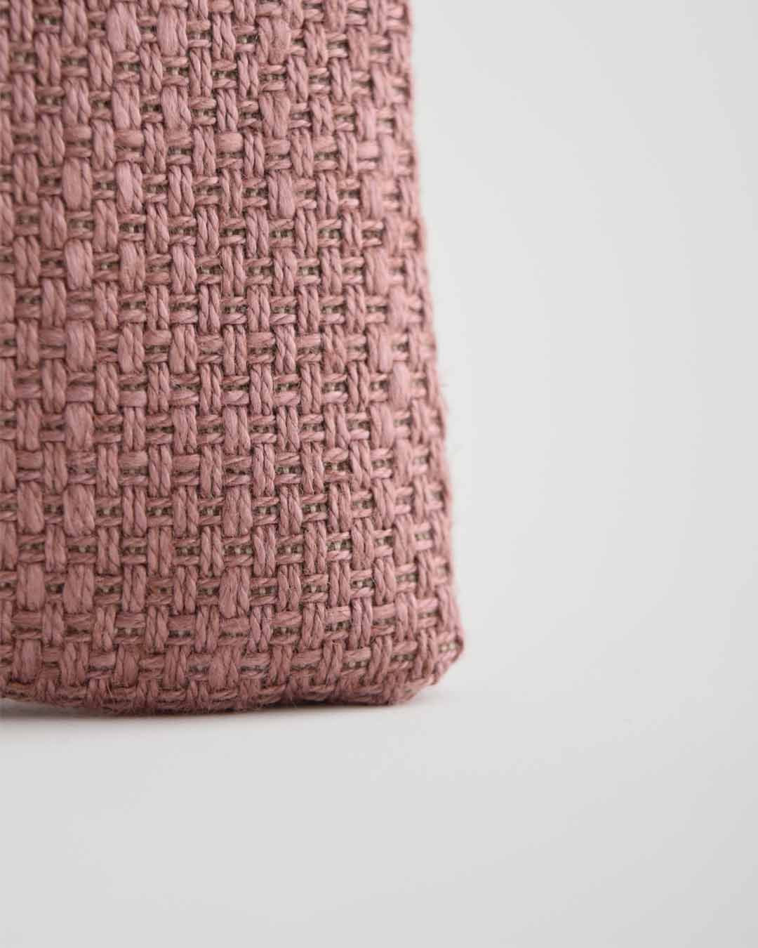Pochette grande CHENZIA con manici - essenziale rosa