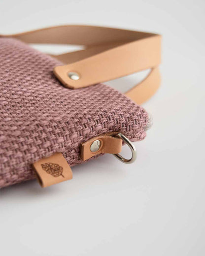 Pochette grande CHENZIA con manici - essenziale rosa